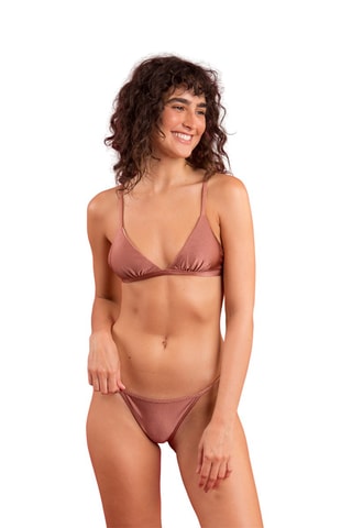 Sujetador de bikini - Marrón