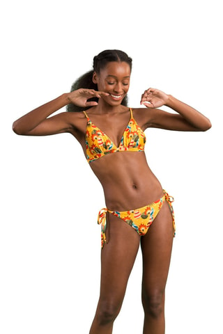 Sujetador de bikini Stories - Amarillo