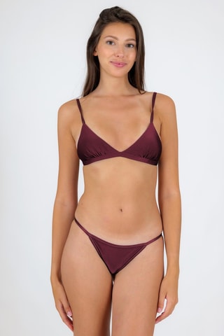 Sujetador de bikini Barolo - Burdeos