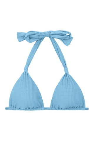 Haut de maillot triangle Dots Tambourine - Ciel
