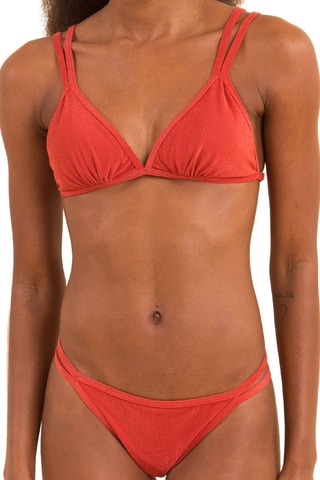 Braga de bikini Malibu chili - Rojo