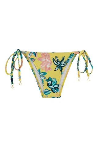 Braga de bikini Fluorescer - Amarillo y verde