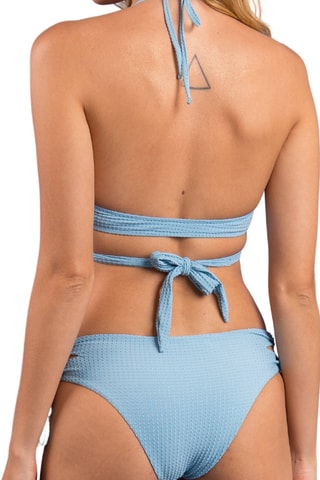 Bas de maillot culotte à liens Dots Sky - Ciel