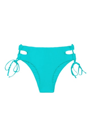 Bas de maillot culotte à liens Jade - Turquoise