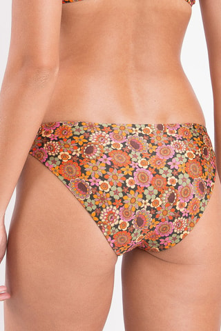 Braga de bikini Bouquet - Naranja y negro