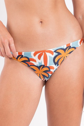 Braga de bikini Kauai - Celeste y naranja