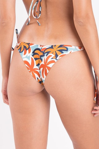 Braga de bikini Kauai - Celeste y naranja