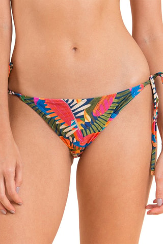 Braga de bikini Jungle - Azul marino y caqui