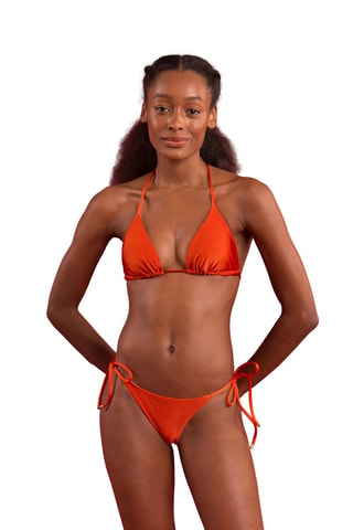 Braga de bikini Shimmer - Naranja