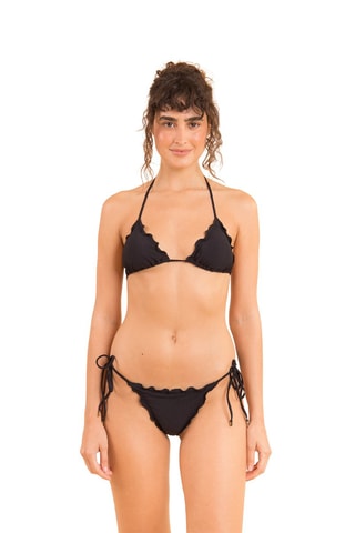 Braga de bikini Dots - Negro