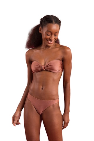 Braga de bikini Essential - Marrón
