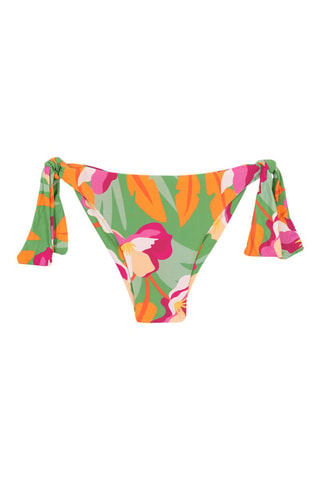 Braga de bikini Italy - Verde y naranja