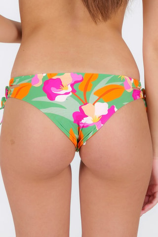 Braga de bikini Madrid - Naranja y verde