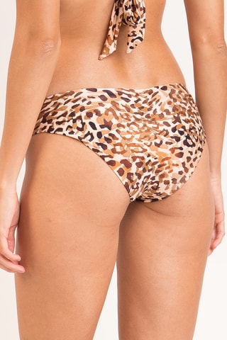 Braga de bikini Léopard - Marrón