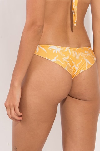 Braga de bikini Nice - Amarillo y blanco