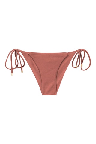 Braga de bikini Cheeky-Tie - Marrón