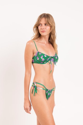 Braga de bikini Pipa - Verde y violeta