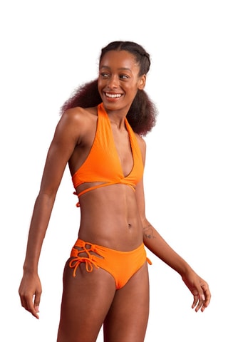 Bas de maillot culotte à liens Madrid - Orange