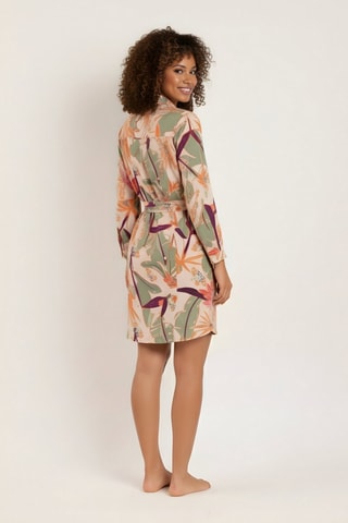 Vestido camisero Oasis - Caqui