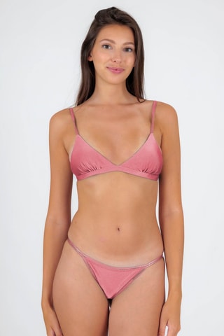 Braga de bikini Shimmer - Rosa