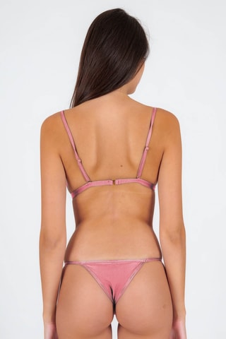 Braga de bikini Shimmer - Rosa