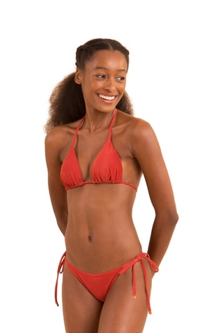 Braga de bikini Malibu - Rojo