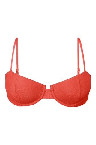 Sujetador de bikini Malibu - Rojo