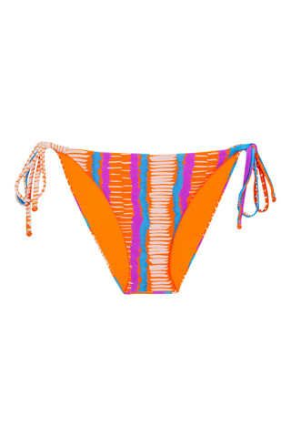 Bas de maillot Stripes - Orange et violet