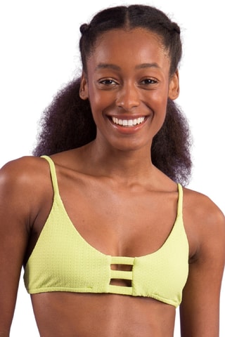 Haut de maillot Bora - Vert citron