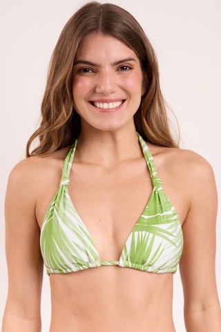 Sujetador de bikini Palms - Verde agua