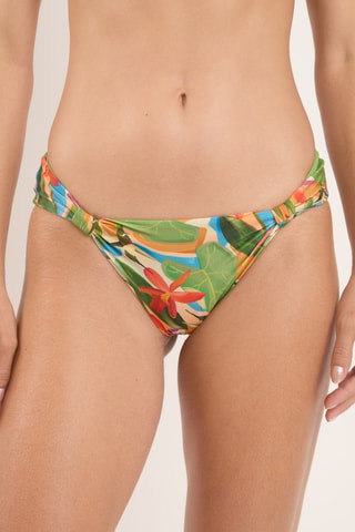 Braga de bikini Tropical - Verde claro