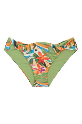 Braga de bikini Tropical - Verde claro