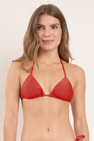 Sujetador de bikini Shimmer Liquor - Marrón