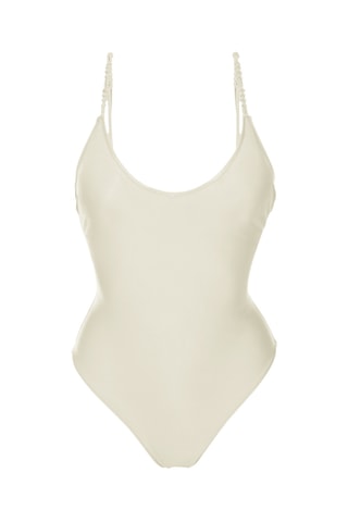 Maillot 1 pièce Touch - Blanc