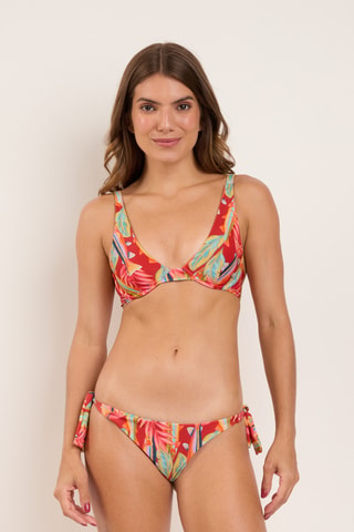 Bas de maillot Sea Bloom - Rouge