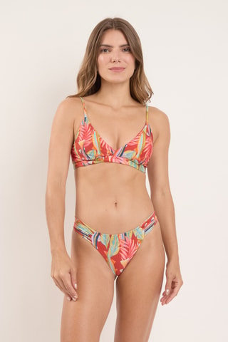 Haut de maillot Sea Bloom - Rouge