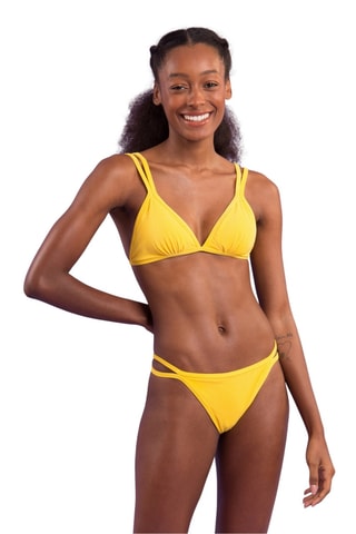 Braga de bikini Malibu - Amarillo