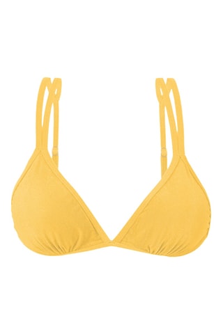 Sujetador de bikini Malibu - Amarillo