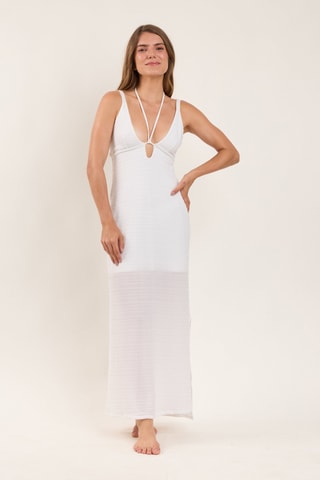 Vestido de playa Memphis - Blanco
