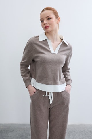 Blusa  - Taupe