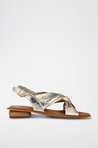 Sandales en cuir Miren - Doré