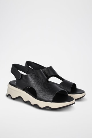 Sandales en cuir Marea - Noir