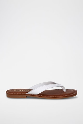 Sandales en cuir Lanka - Blanc