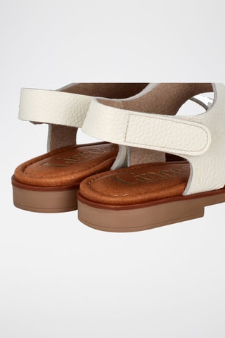 Sandales en cuir Aruba - Blanc