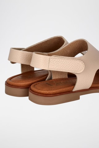 Sandales en cuir Aruba - Beige clair