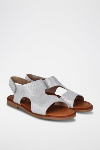 Sandales en cuir Aruba - Gris