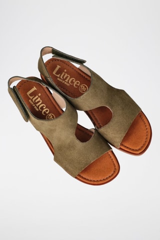 Sandales en nubuck Aruba - Kaki
