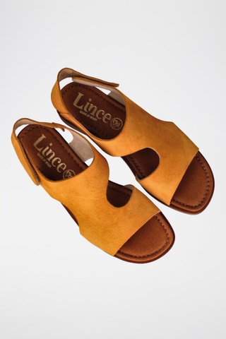 Sandales en nubuck Aruba - Camel