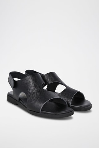 Sandales en cuir Bugui - Noir