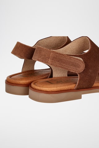Sandales en nubuck - Marron